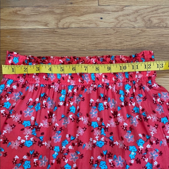 Floral Red Skirt - Picture 4 of 5